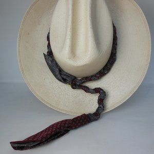 Western Hatband braided hatband handcrafted by me Bold  Unique one of a kind USA